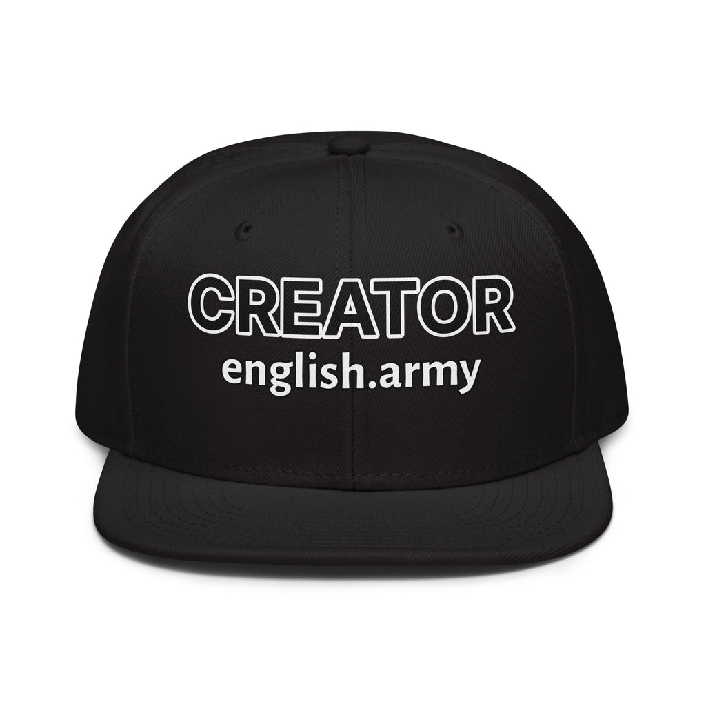 Creator - Snapback Hat