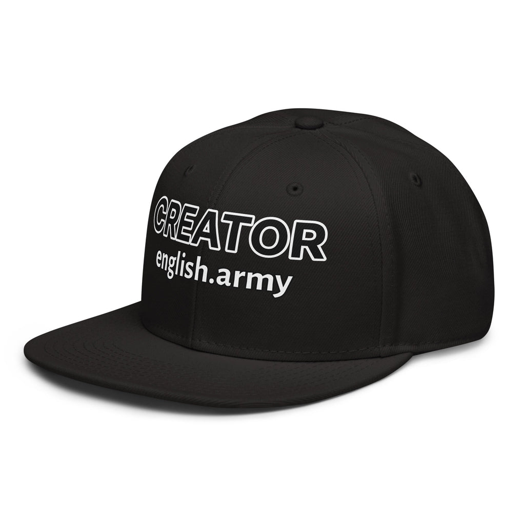 Creator - Snapback Hat