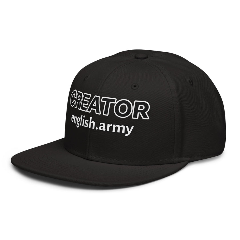 Creator - Snapback Hat