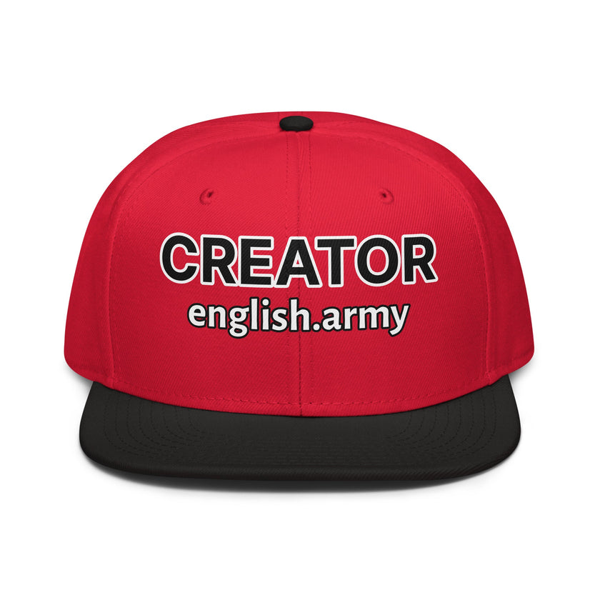 Creator - Snapback Hat