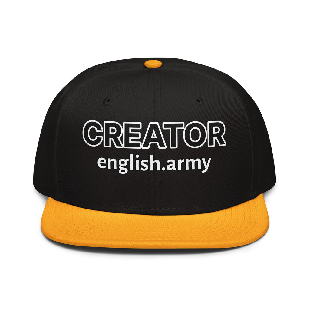 Creator - Snapback Hat