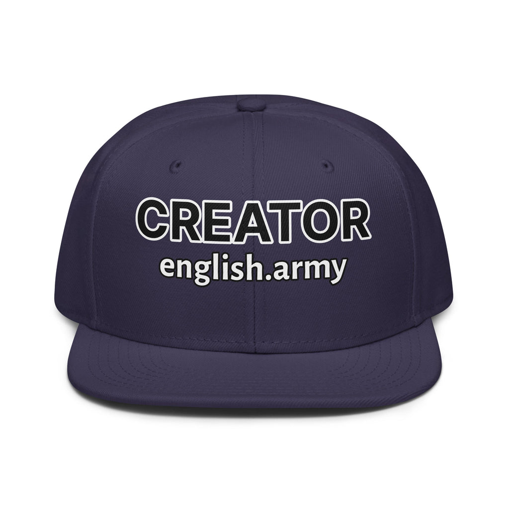 Creator - Snapback Hat