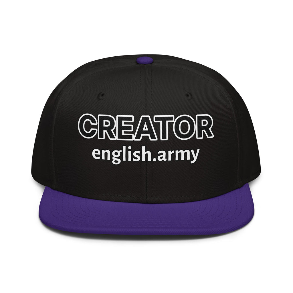 Creator - Snapback Hat