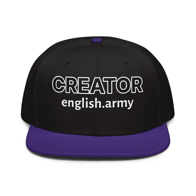 Creator - Snapback Hat