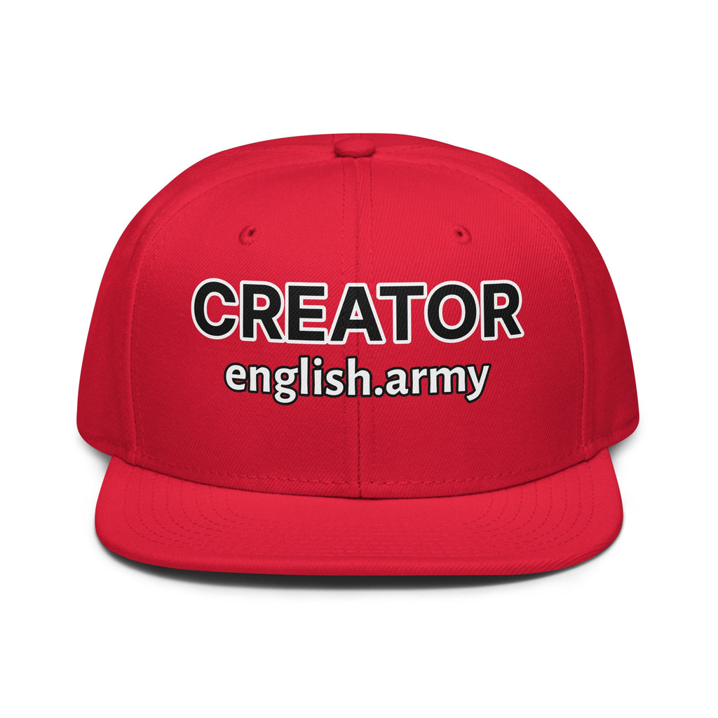 Creator - Snapback Hat