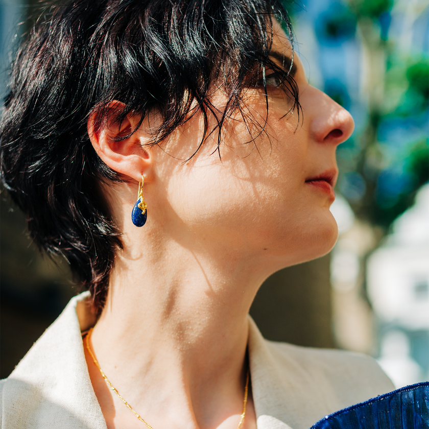 Pendientes Colgantes Medusa Lapis