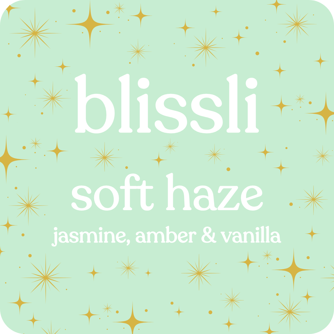 soft haze – jasmine, amber & vanilla 220g soy candle