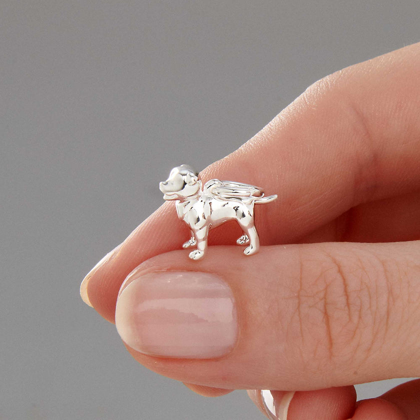Staffordshire Bullterrier Silber Hund Charm