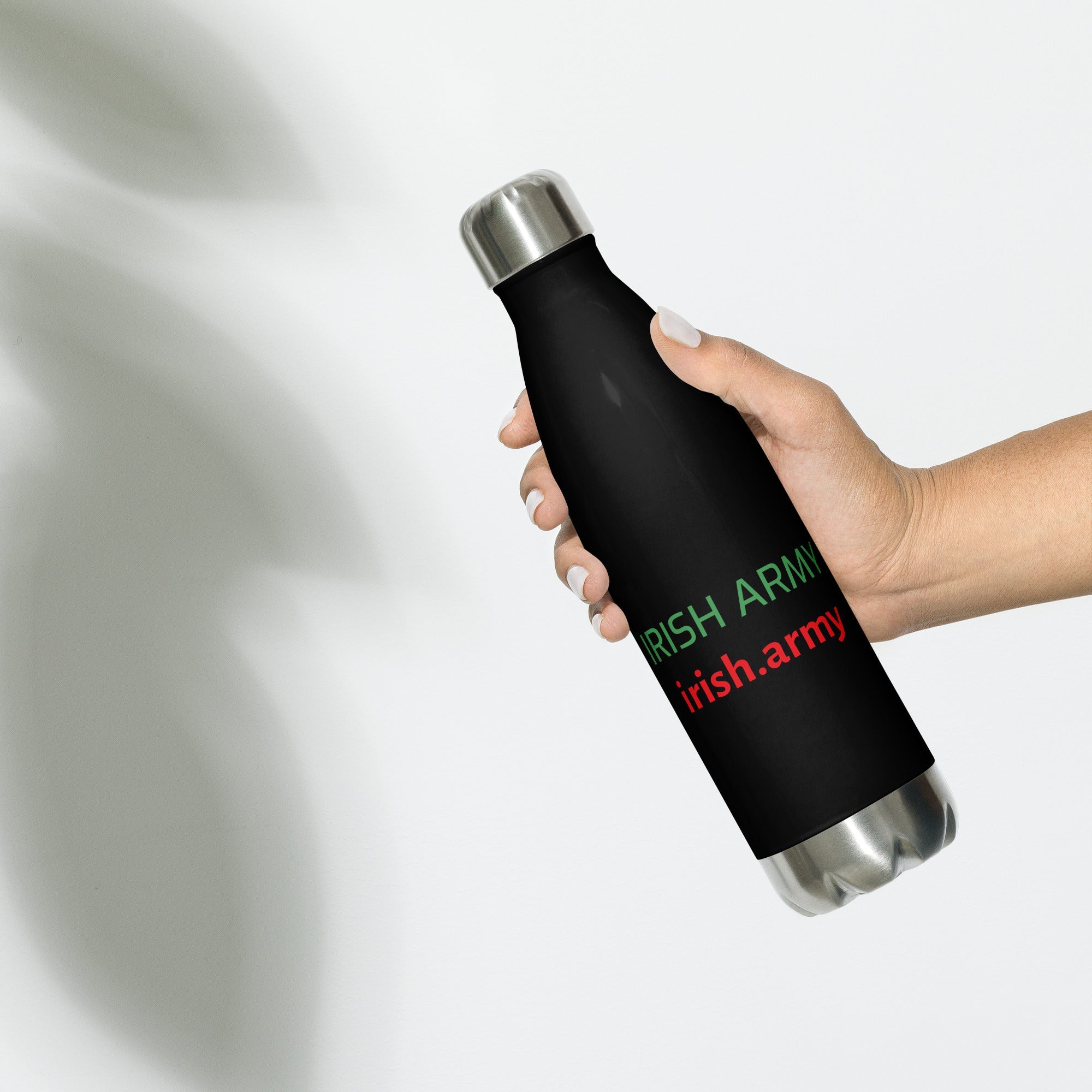 Irische Armee - Wasserflasche aus Edelstahl