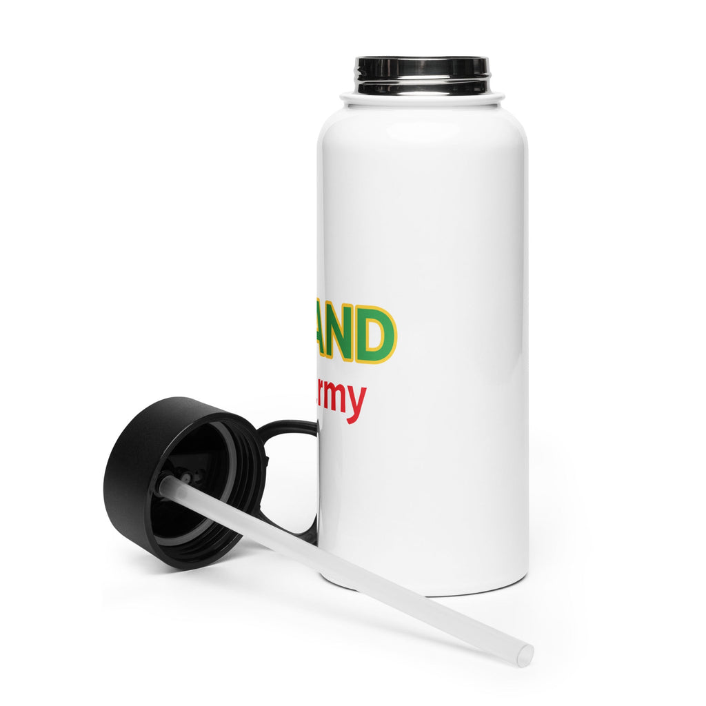 IRELAND - Stainless Steel Water Bottle With A Straw Lid