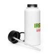 IRELAND - Stainless Steel Water Bottle With A Straw Lid