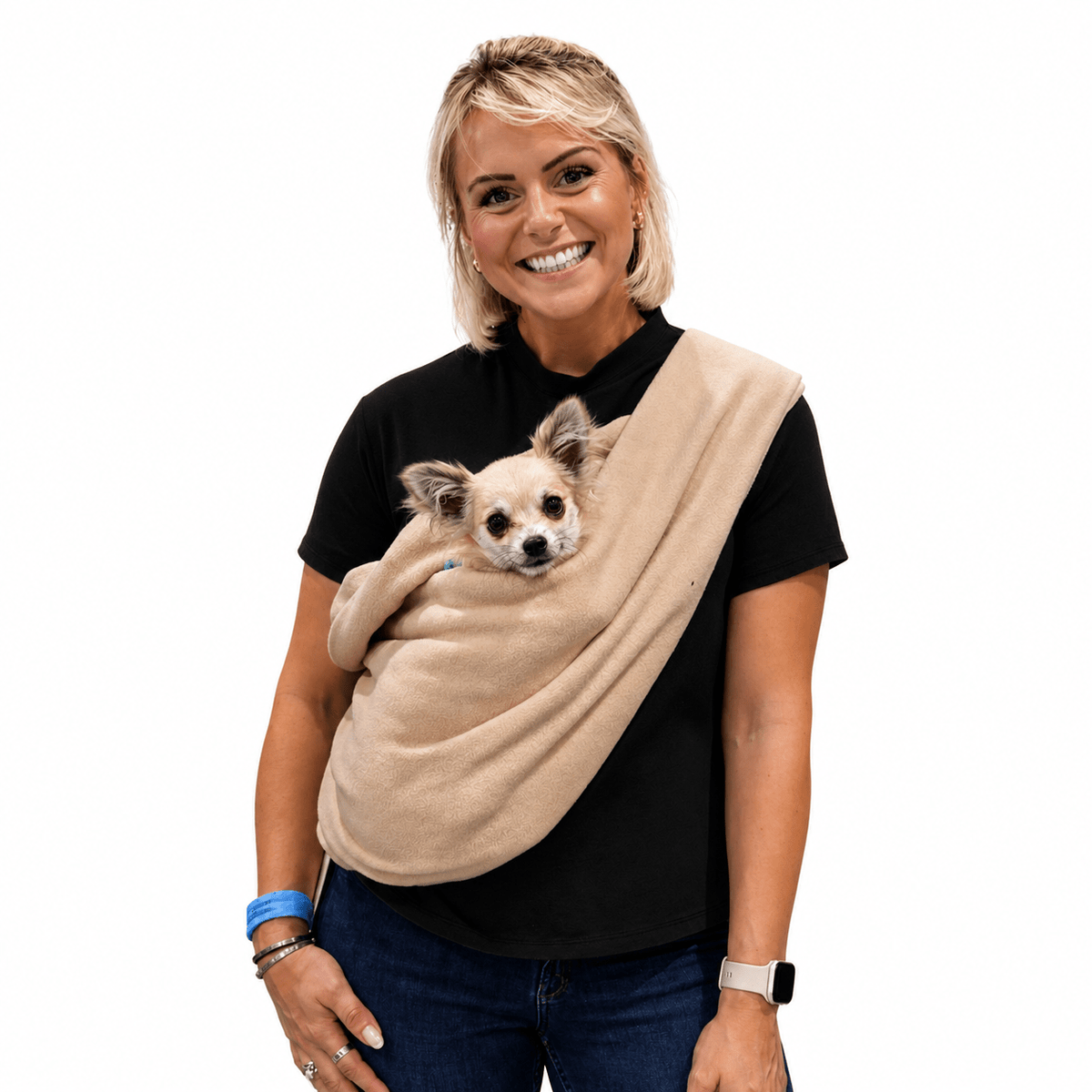 Standard Size Fleece Dog Sling Carriers - Ready to Ship