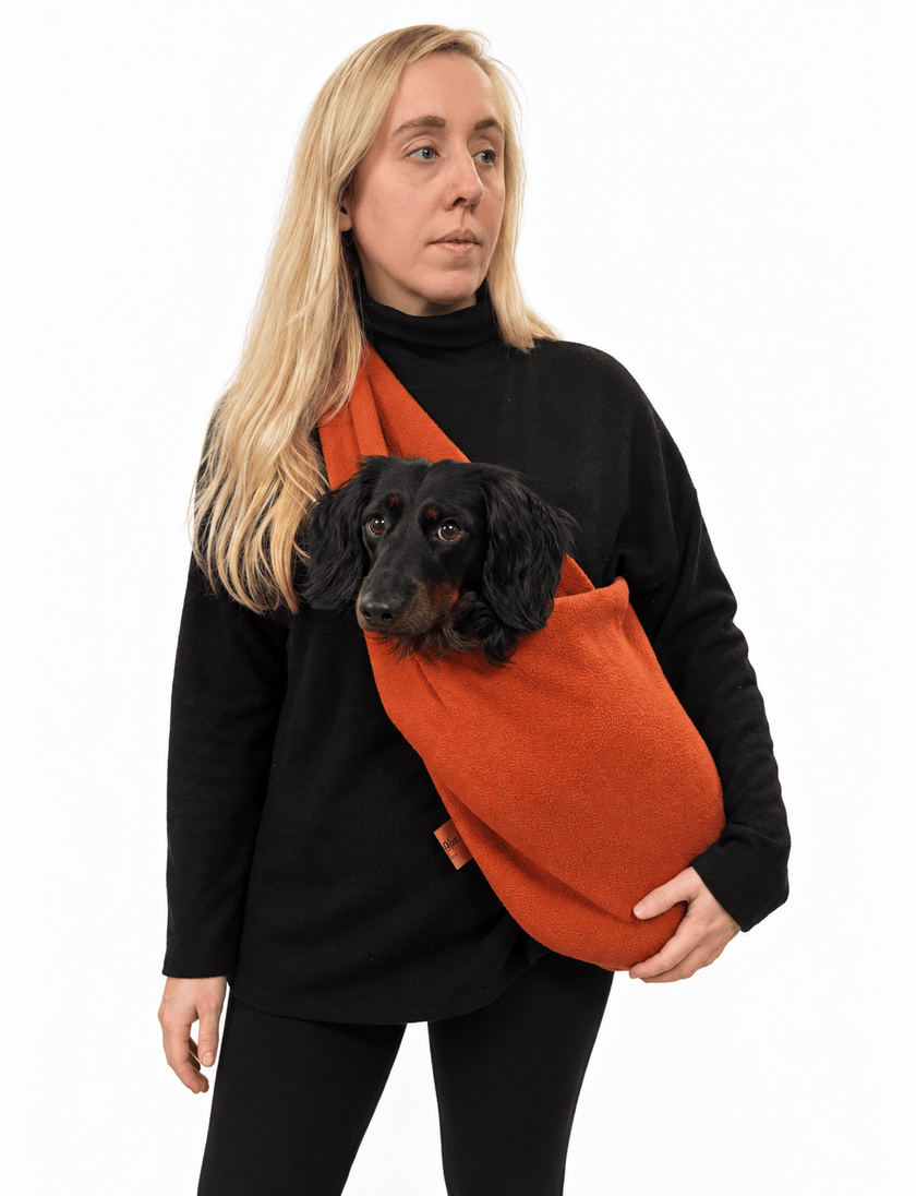 Plain Polar Fleece Dog Sling - Standard, Petite and Long Strap Sizes