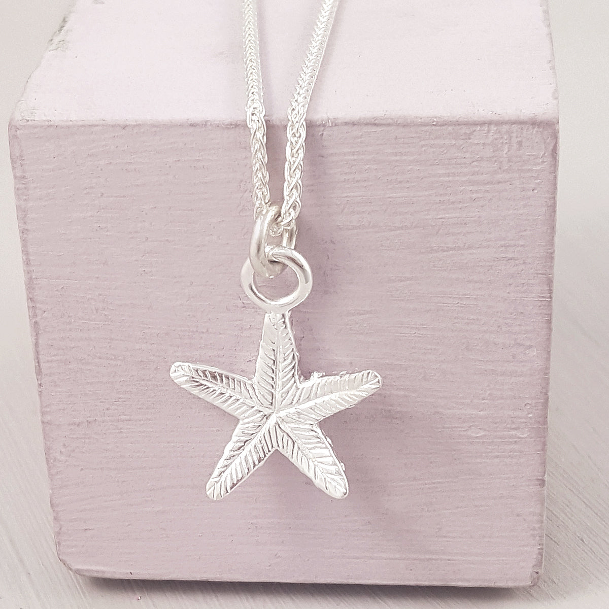 Starfish Silver Charm