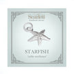 Starfish Silver Charm