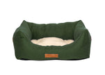 THE RICHMOND | LUXURY GREEN BOLSTER DOG BED