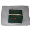 THE RICHMOND | LUXURY GREEN FLAT PILLOW DOG BED