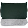 THE RICHMOND | LUXURY GREEN FLAT PILLOW DOG BED