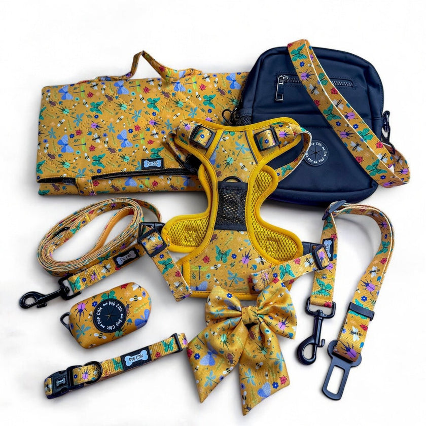 Summer Buzzin' No Pull Tactical Dog Harness