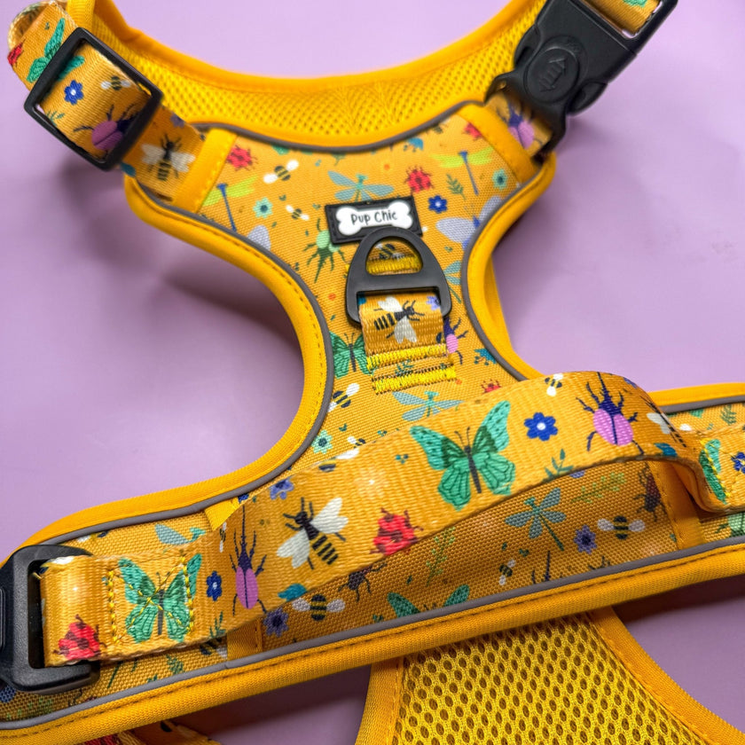 Summer Buzzin' No Pull Tactical Dog Harness