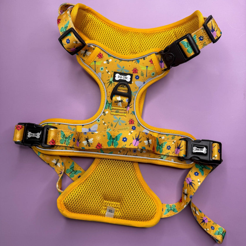 Summer Buzzin' No Pull Tactical Dog Harness