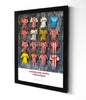 Sunderland FC Shirts - A2 Signed Limited Edition Prints