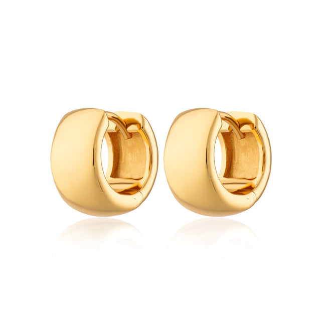 Aretes Huggie Súper Gruesos