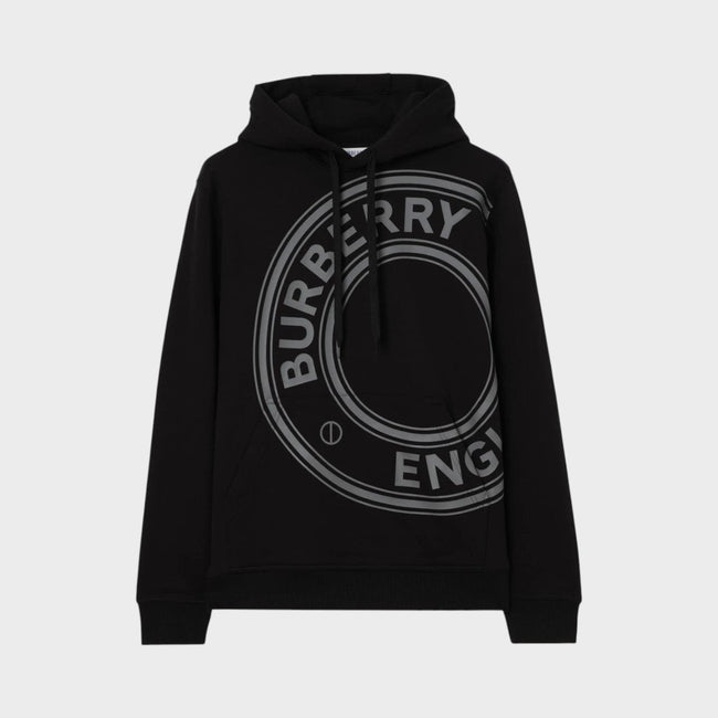 Sweat à capuche Farley imprimé noir