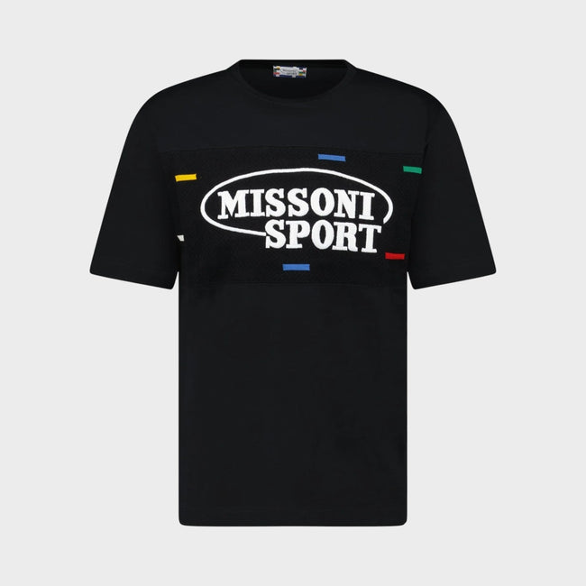 Sport Logo T-Shirt Black