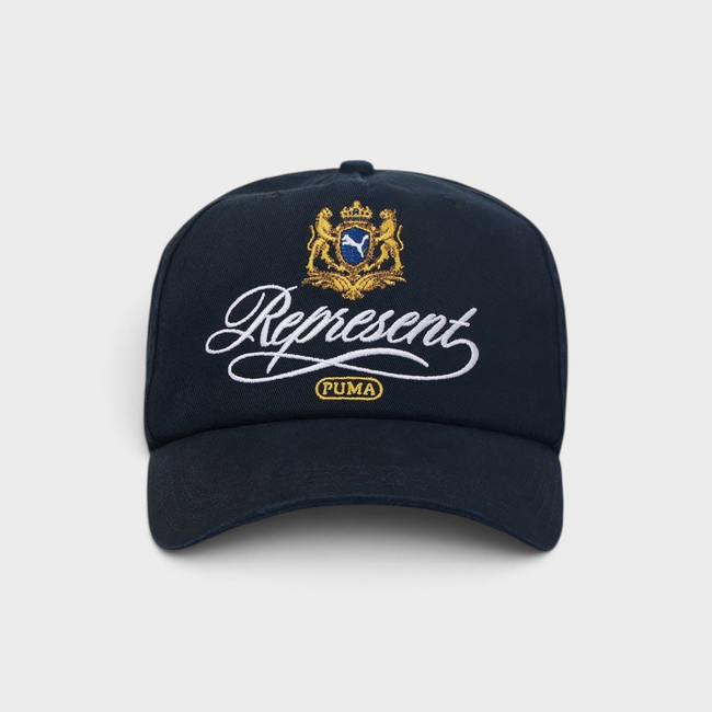 Casquette Puma avec logo brodé Noir