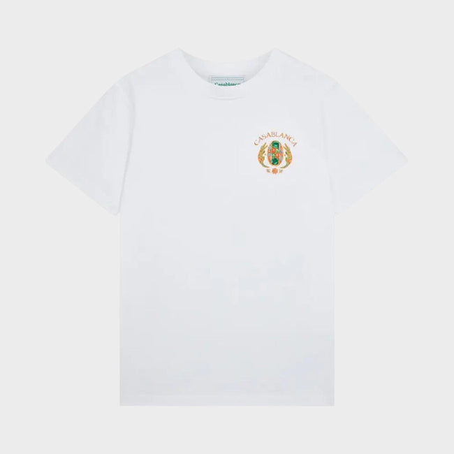 Camiseta estampada Joyaux D'Afrique Tennis Club Blanca