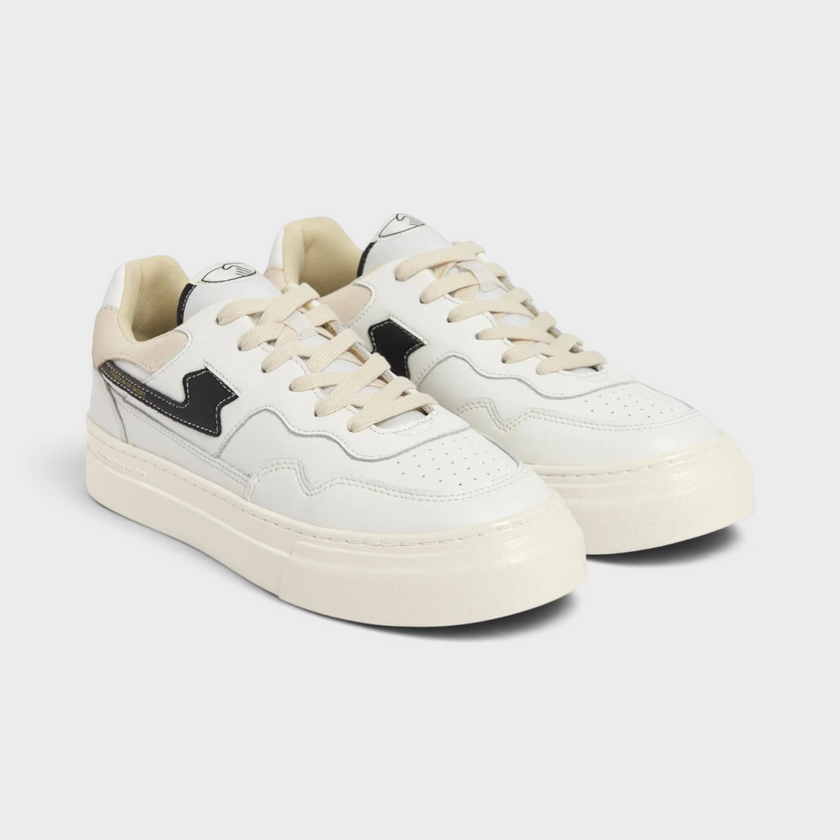 Pearl S-Strike Leather White Black