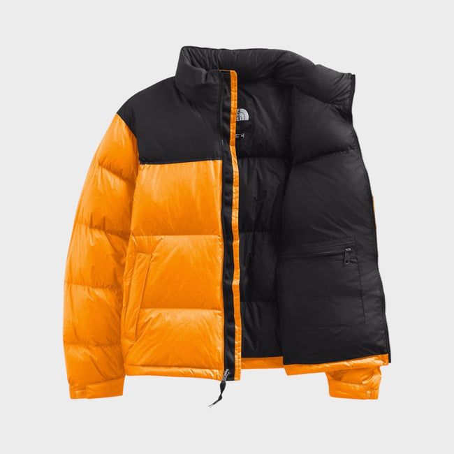 Chaqueta Nuptse retro 1996 oro cumbre amarillo