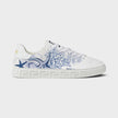 Coral Theatre Greca Sneakers White Blue
