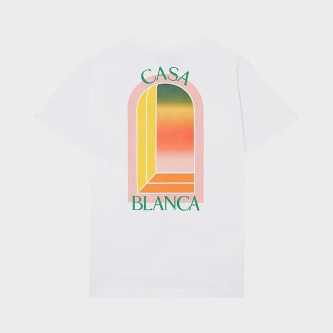 Camiseta de manga corta Gradient L'Arche - Blanca