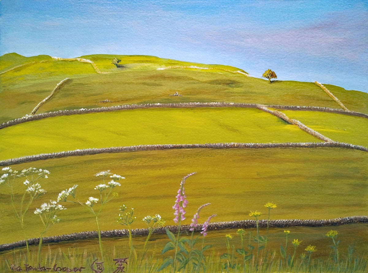 Sweadale's Wildflowers Meadow Painting