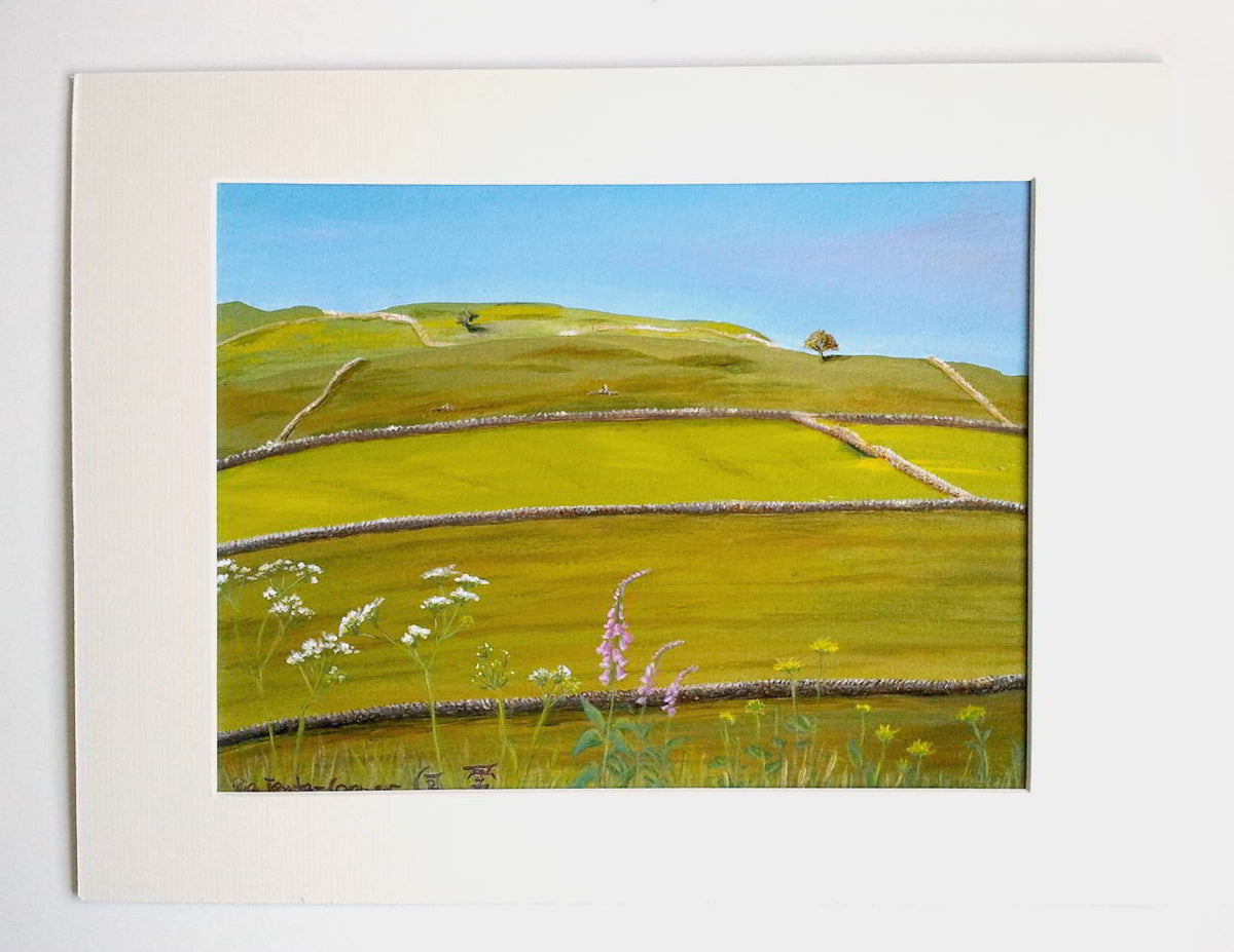 Sweadale's Wildflowers Meadow Painting