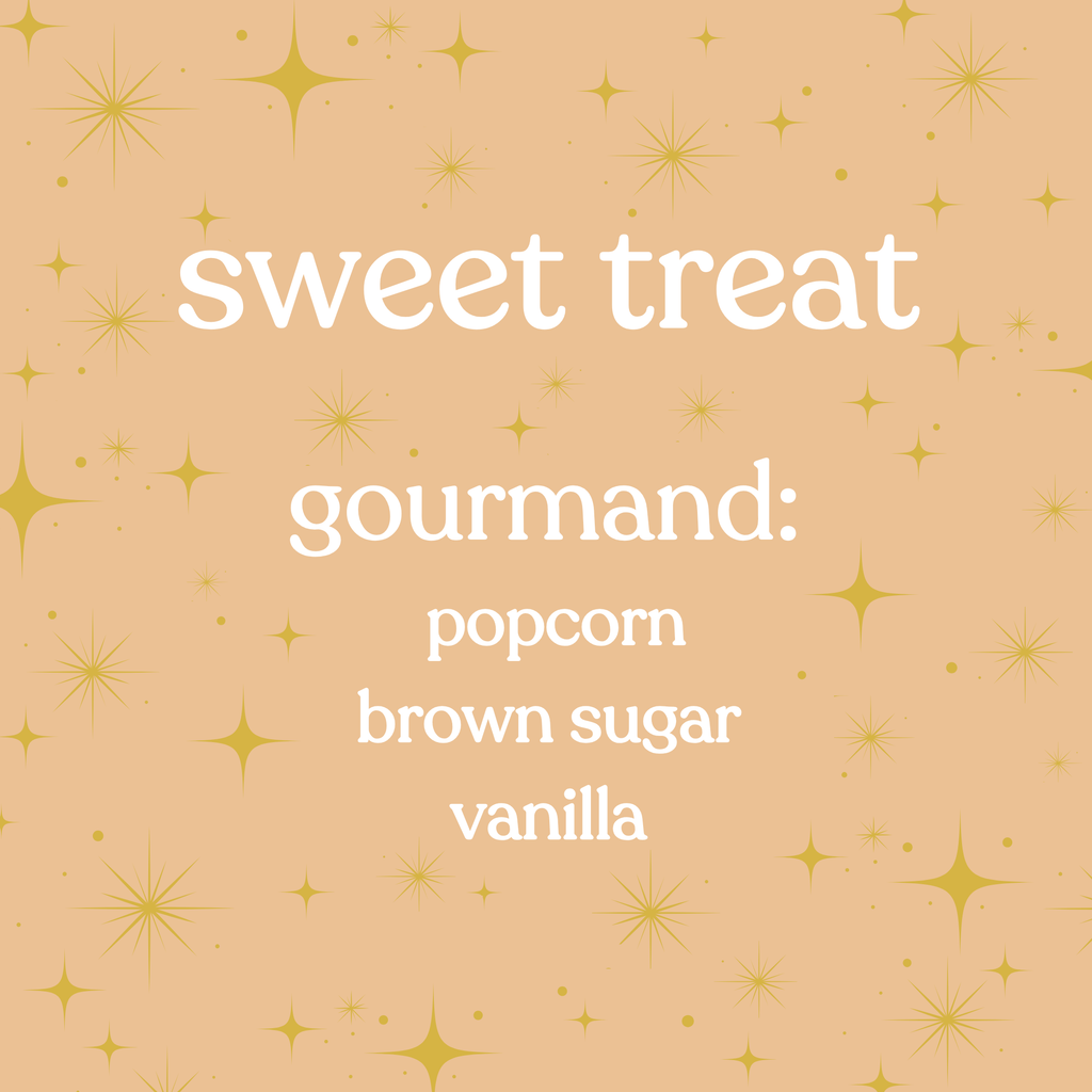 sweet treat – buttery popcorn & brown sugar 220g soy candle