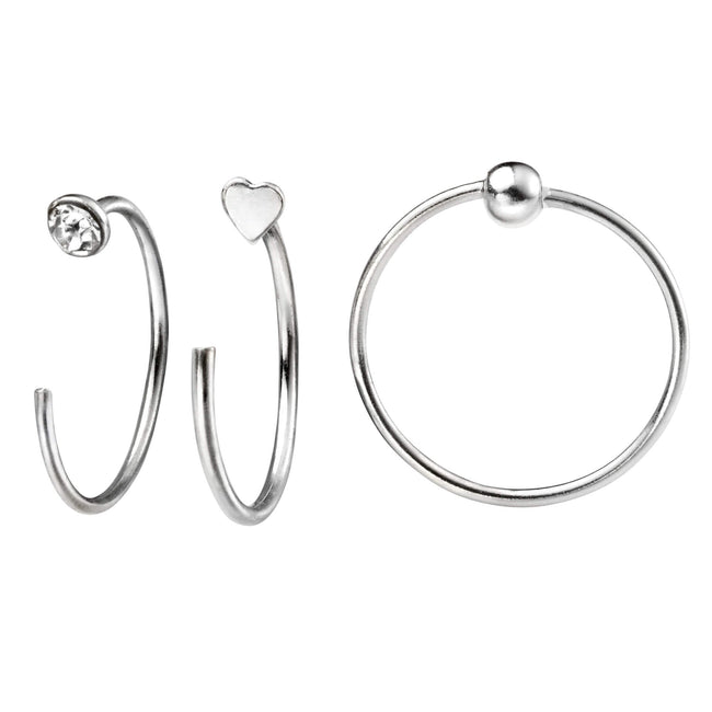 Beginnings Set of 6 Nose Rings