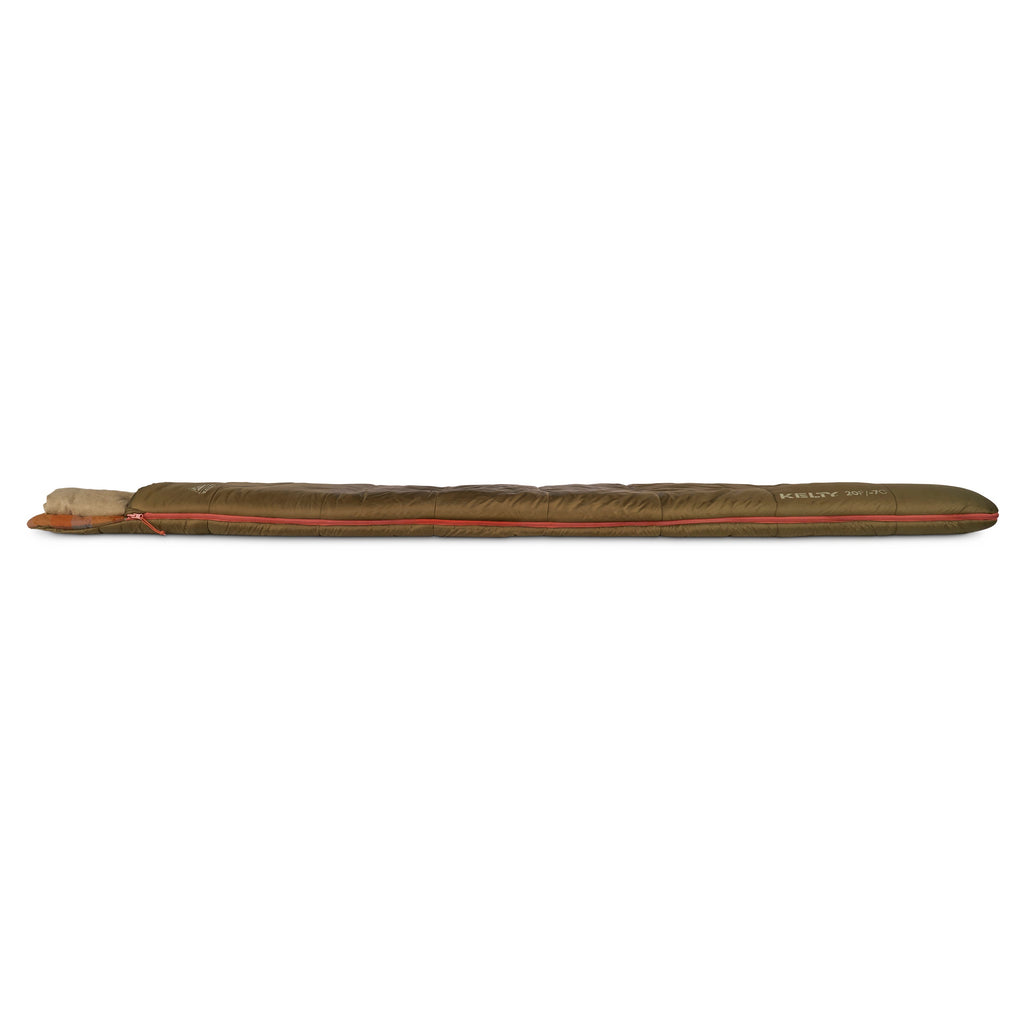 KELTY WAYBACK 20 DEG BURNT OLIVE (ORGANIC FLANNEL & CIRROLOFT ECO)