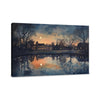 Midnight Verulamium Park Canvas