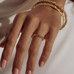 Everyday Gold Goddess Inspired Ring - Hebe