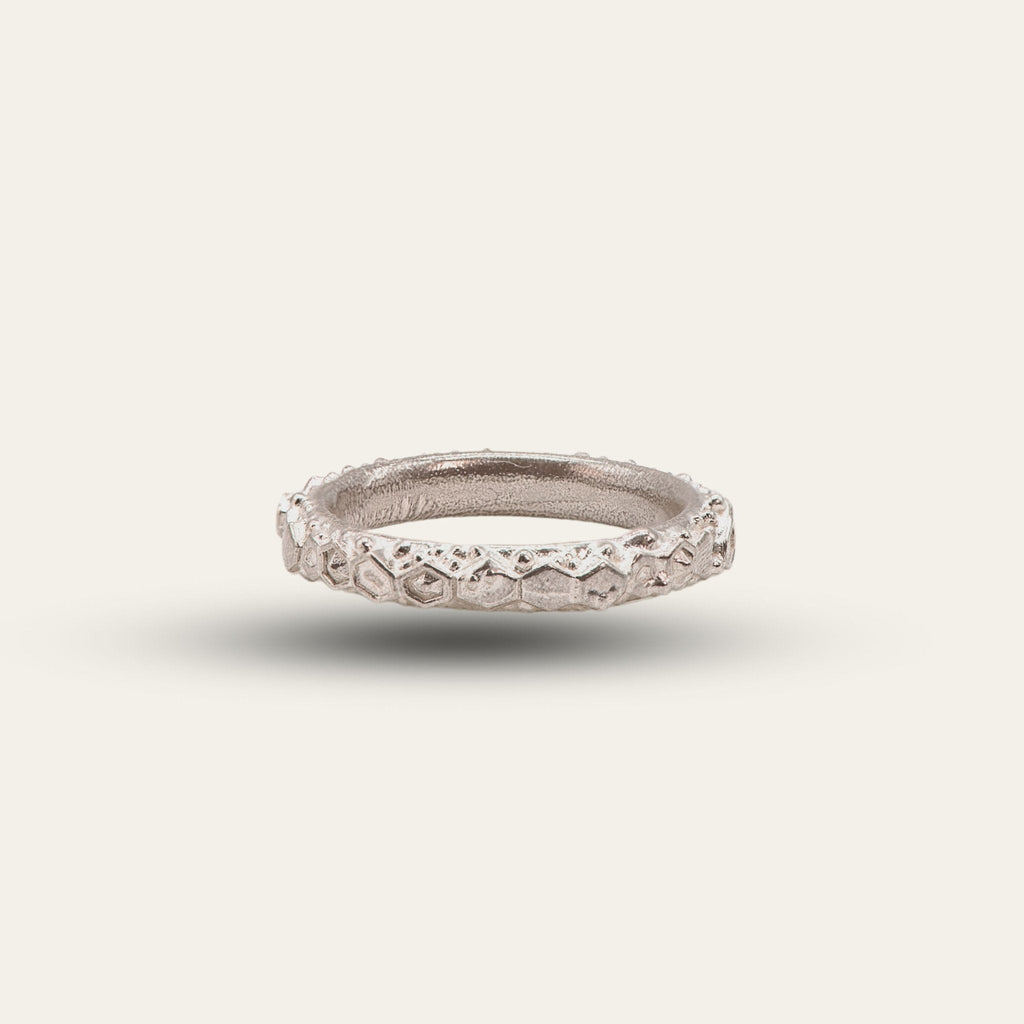 Everyday Silver Goddess Inspired Ring - Hebe