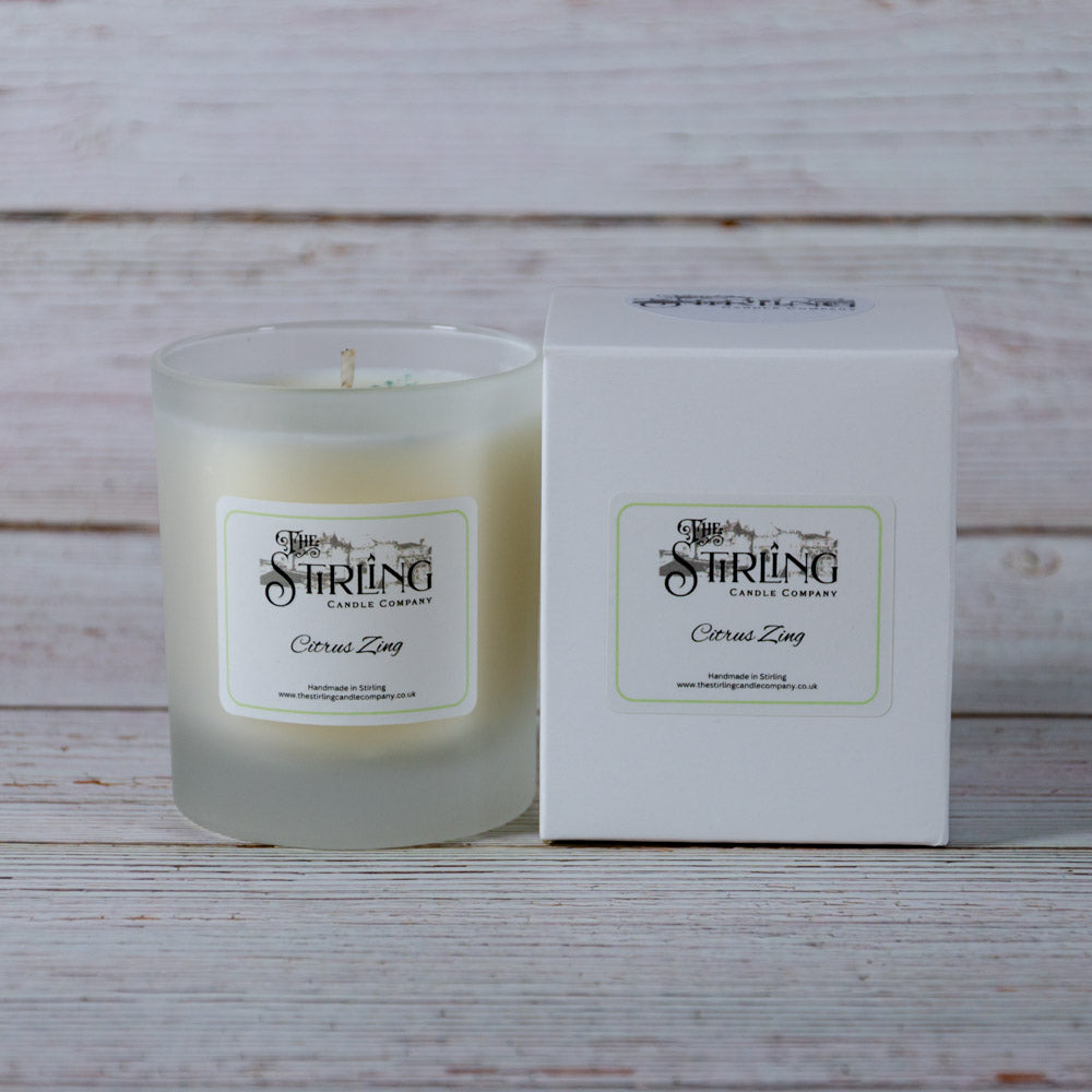 Citrus Zing – Mittelgroße Kerze