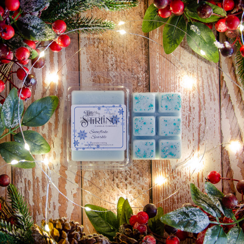 Snowflake Sparkle - Wax Melt Clamshell