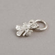Tiny Bumble-Bee Silver Charm