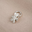 Tiny Bumble-Bee Silver Charm