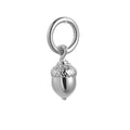 Tiny Acorn Silver Charm