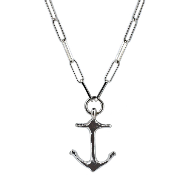 Midi Anchor Trace Chain Necklace