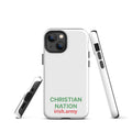 Christian Nation - Tough Case for iPhone®